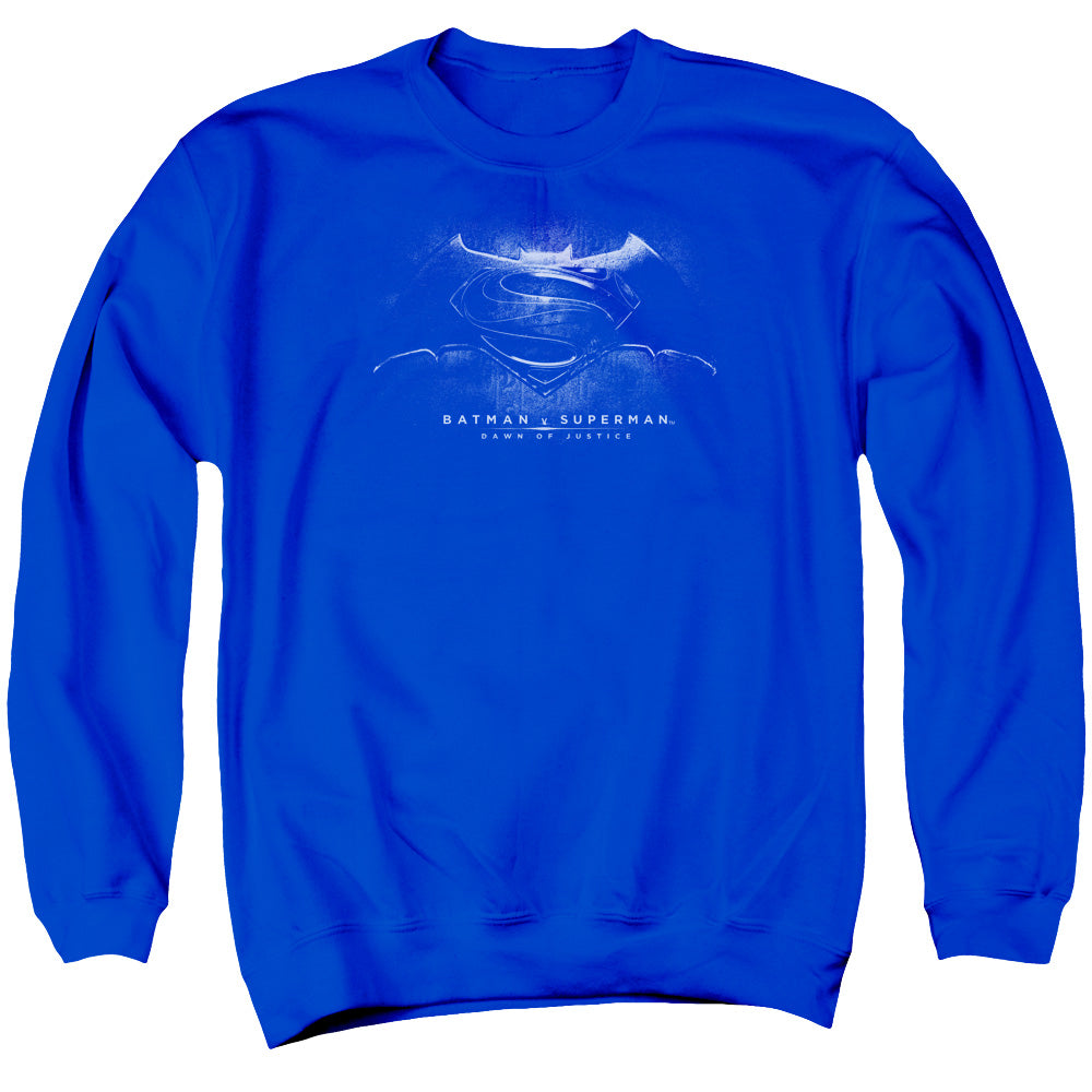 Batman v Superman Bw Logo Crewneck Sweatshirt