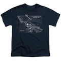 Star Trek Enterprise Blueprint Youth/Toddler T-Shirt