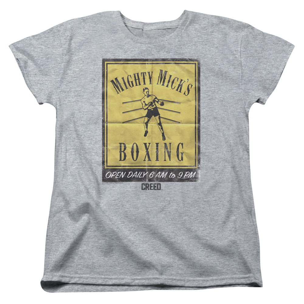 Creed Micks Poster Womens T-Shirt