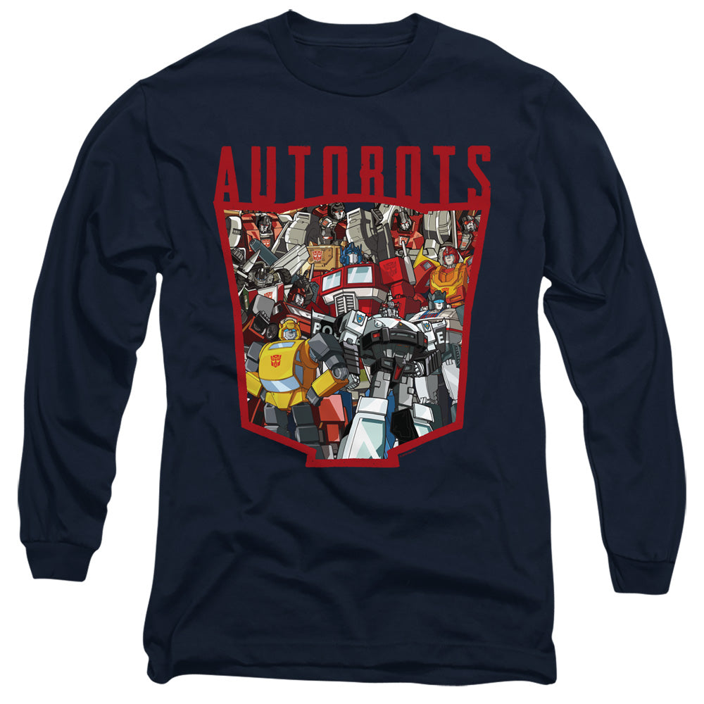 Transformers Autobot Collage Long Sleeve T-Shirt