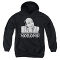 The Princess Bride Morons Black Youth Hoodie