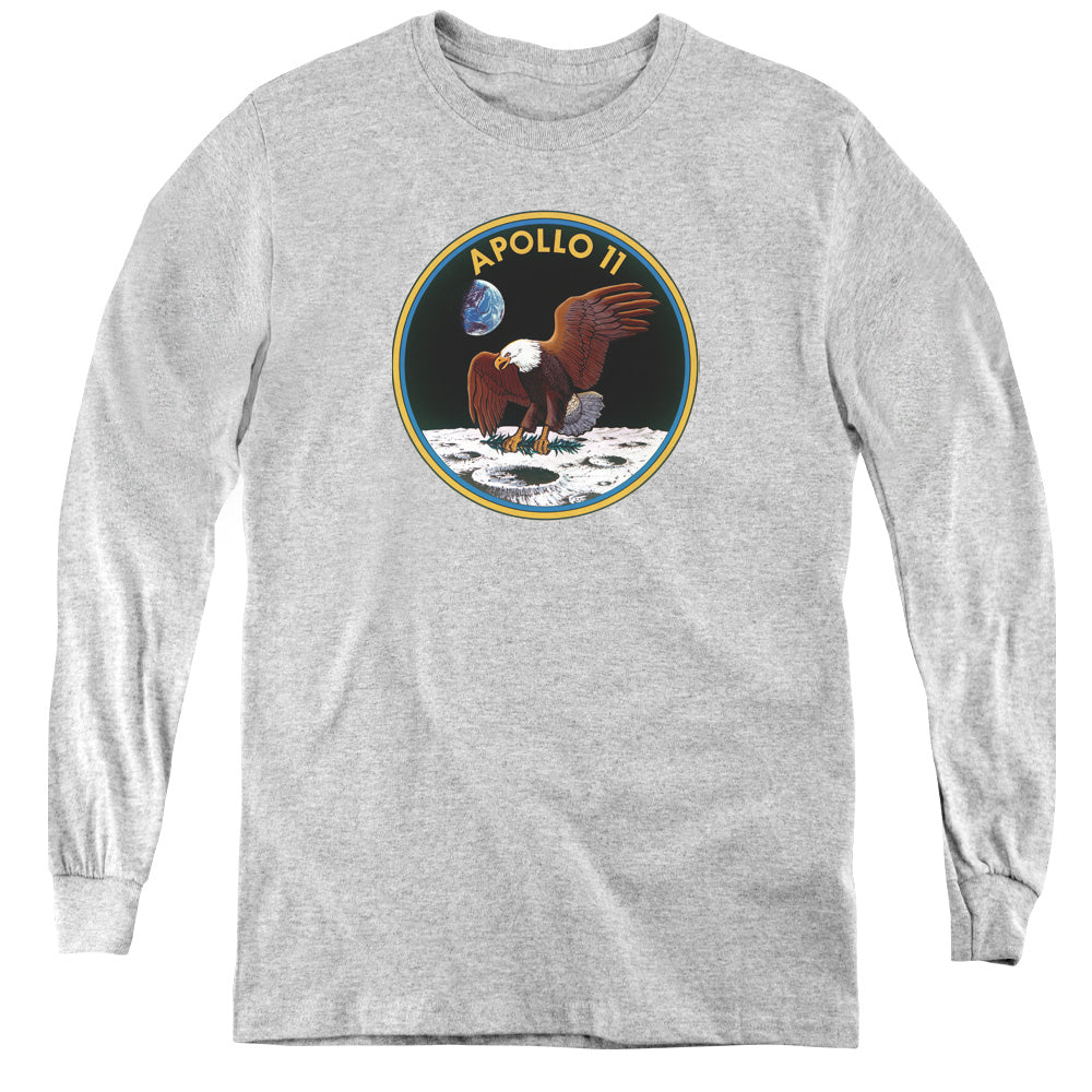 NASA Apollo 11 Mission Patch Youth Long Sleeve T-Shirt