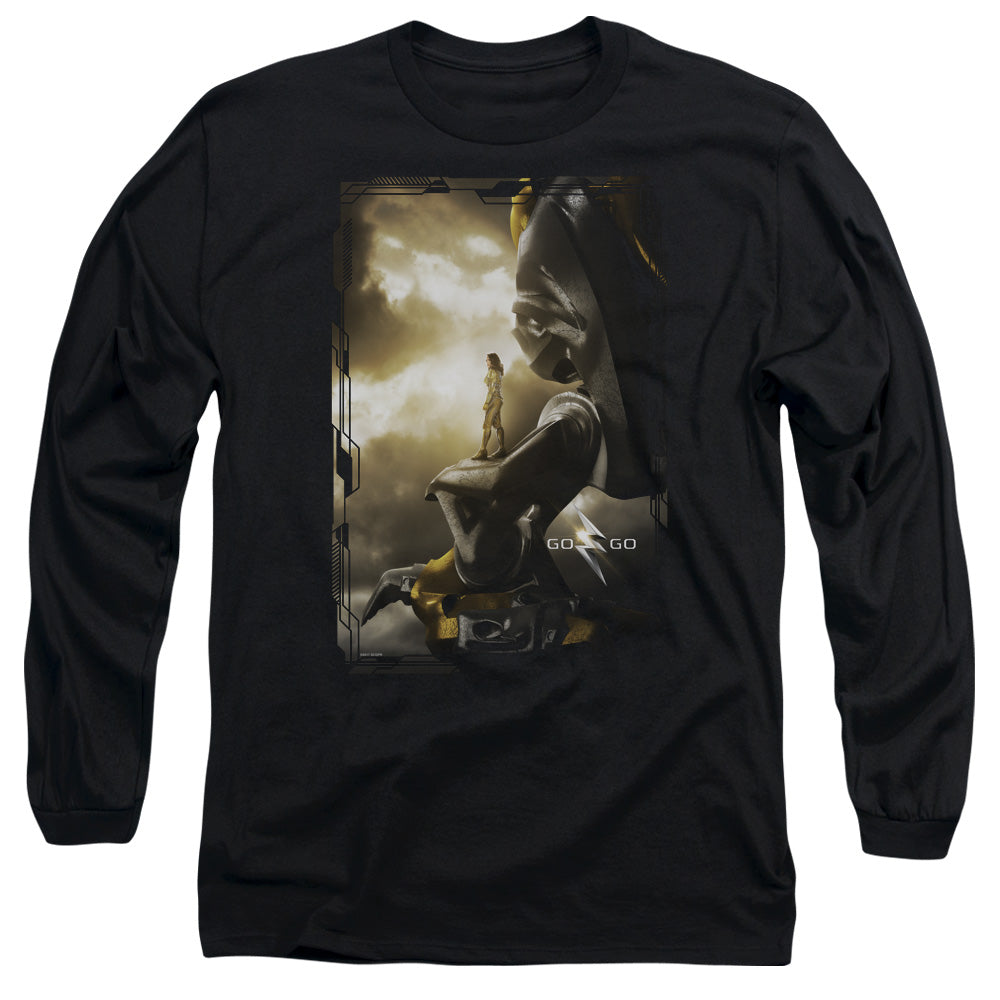Mighty Morphin Power Rangers: The Movie Yellow Zord Poster Long Sleeve T-Shirt