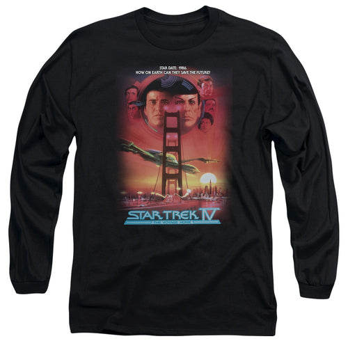 Star Trek The Voyage Home Poster Long Sleeve T-Shirt
