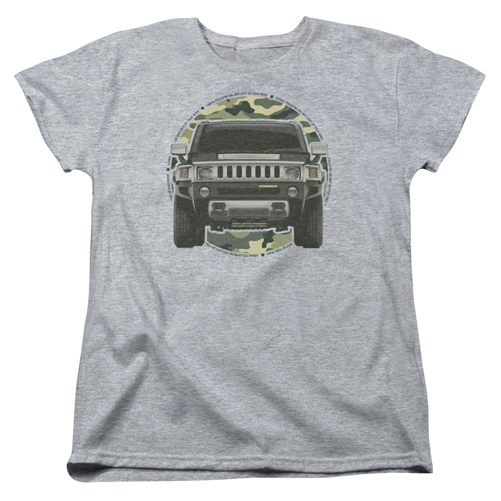 Hummer Lead Or Follow Womens T-Shirt