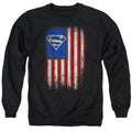 Superman Old Glory Shield Crewneck Sweatshirt