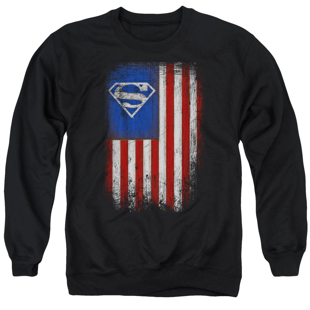 Superman Old Glory Shield Crewneck Sweatshirt
