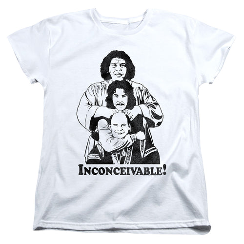 The Princess Bride Inconceivable Trio Womens T-Shirt