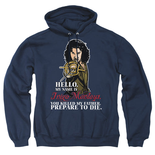 The Princess Bride Hello Navy Pullover Hoodie