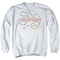 Candy Land Game Board Path Crewneck Sweatshirt