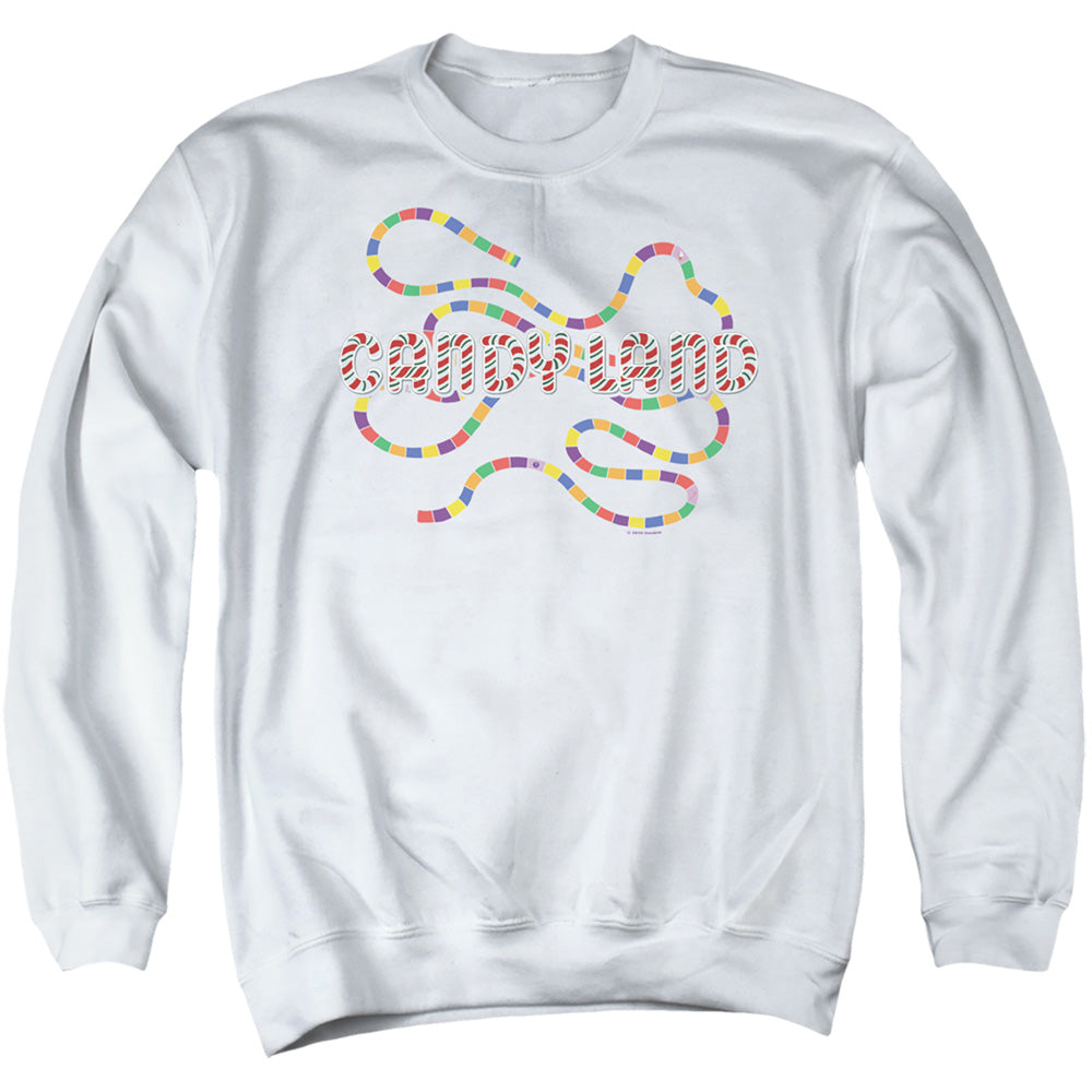 Candy Land Game Board Path Crewneck Sweatshirt