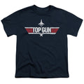 Top Gun Logo Navy Youth/Toddler T-Shirt