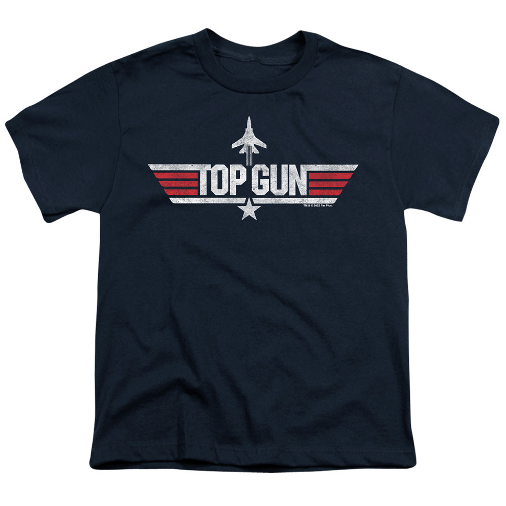 Top Gun Logo Navy Youth/Toddler T-Shirt