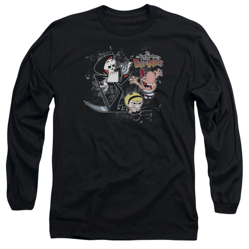 Billy & Mandy Splatter Cast Long Sleeve T-Shirt
