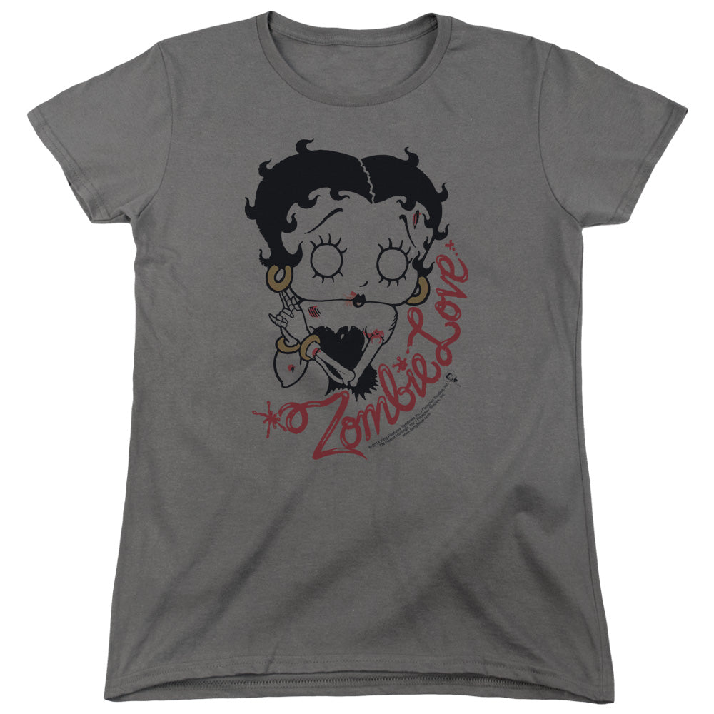 Betty Boop Classic Zombie Womens T-Shirt