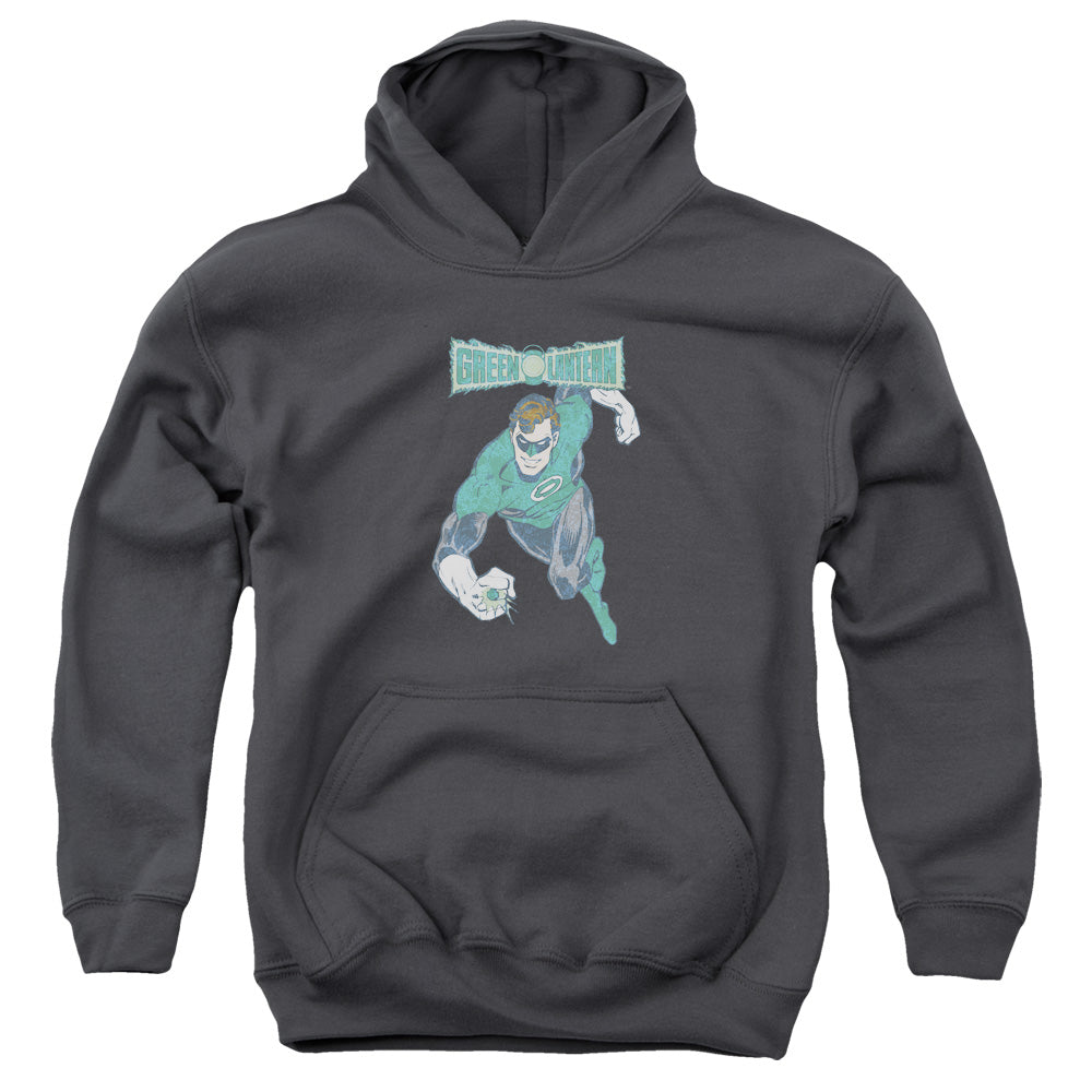 DC Comics Desaturated Green Lantern Youth Hoodie