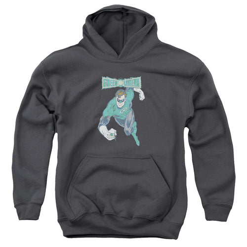DC Comics Desaturated Green Lantern Youth Hoodie