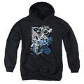 Justice League Galactic Attack Nebula Youth Hoodie