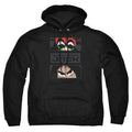 Samurai Jack Stare Down Black Pullover Hoodie