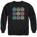 Sun Records Rocking Color Block Crewneck Sweatshirt