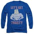 Ren and Stimpy Let's Get Toasty Long Sleeve T-Shirt