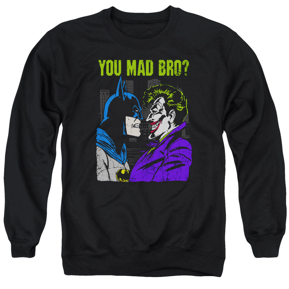 DC Comics Mad Bro Crewneck Sweatshirt