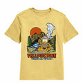 On a Rock Garfield youth t-shirt in banana