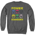 Mighty Morphin Power Rangers Ranger Heads Crewneck Sweatshirt