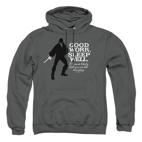 The Princess Bride Good Work Charcoal Pullover Hoodie