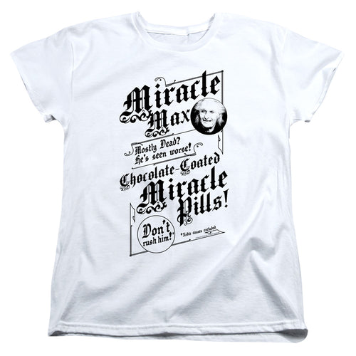 The Princess Bride Miracle Max White Womens T-Shirt