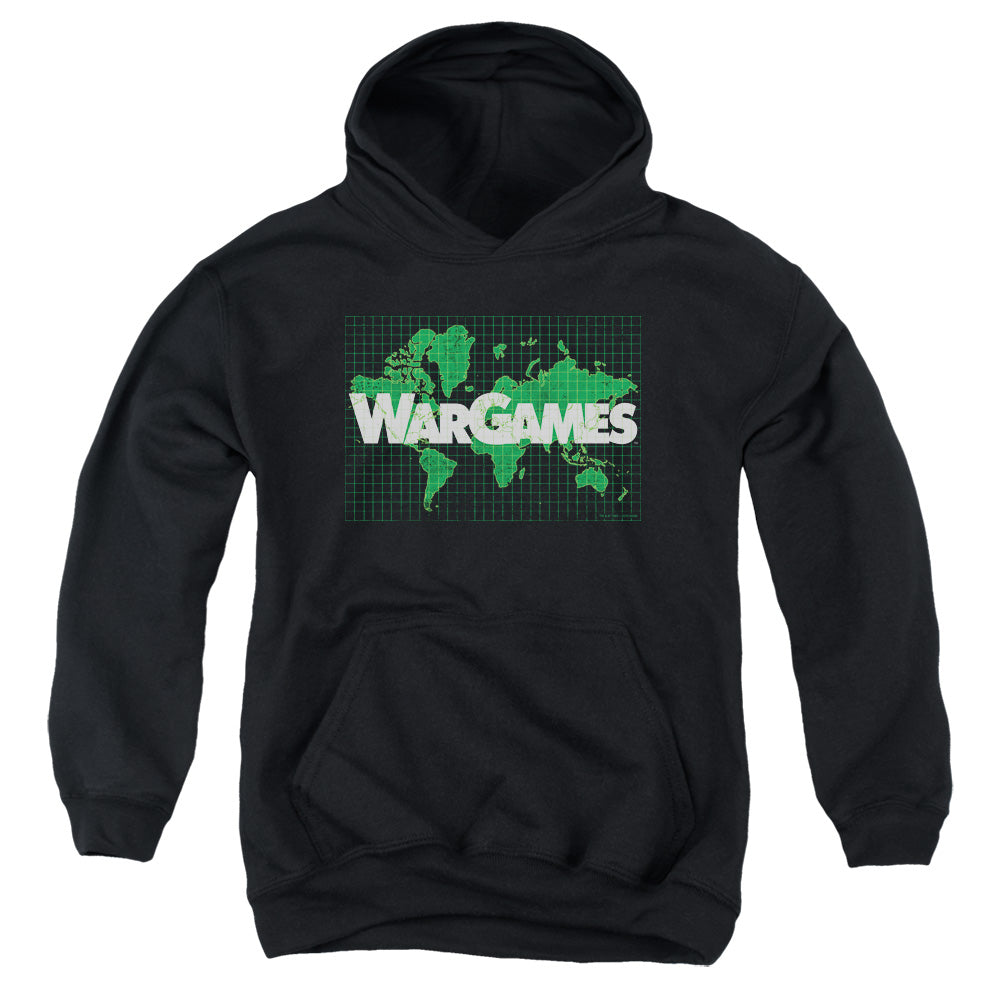 WarGames World Map Logo Youth Hoodie
