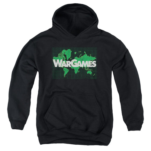 WarGames World Map Logo Youth Hoodie