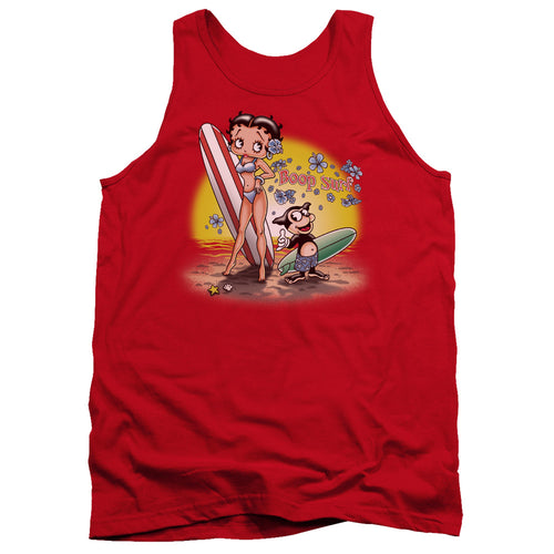 Betty Boop Boop Surf Beach Tank Top