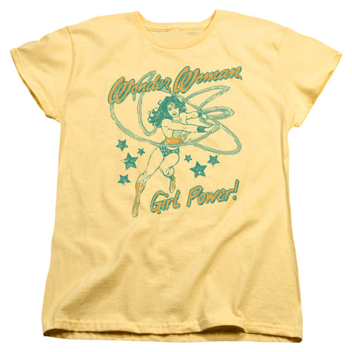 DC Comics Ww Girl Power Womens T-Shirt