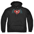 Batman v Superman Industrial Logo Pullover Hoodie