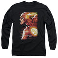 Justice League Speed Head Long Sleeve T-Shirt