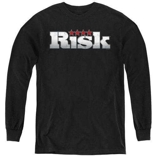 Risk Logo Youth Long Sleeve T-Shirt