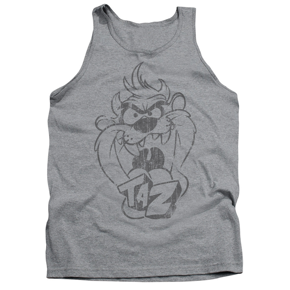 Looney Tunes Faded Taz Tank Top