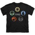 Magic the Gathering 5 Colors Youth/Toddler T-Shirt