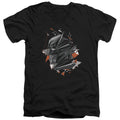 Batman v Superman Bat Head Tech V-Neck T-Shirt