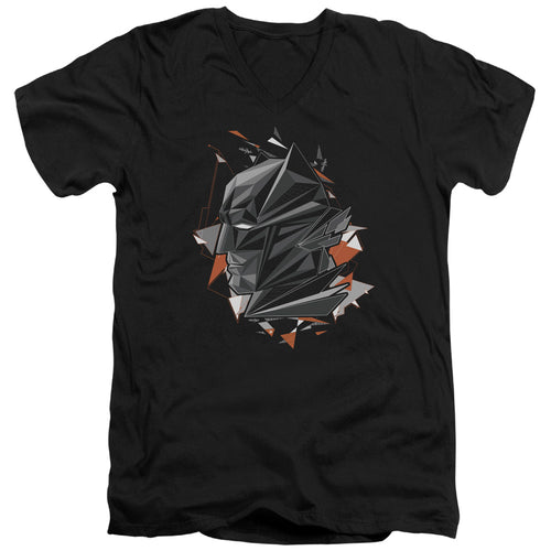Batman v Superman Bat Head Tech V-Neck T-Shirt