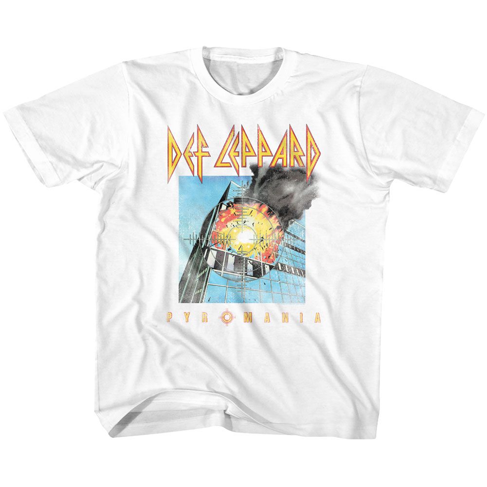Def Leppard Faded Pyromania Youth/Toddler T-Shirt