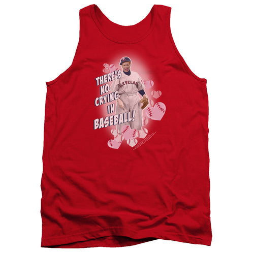 I Love Lucy No Crying In Baseball Tank Top