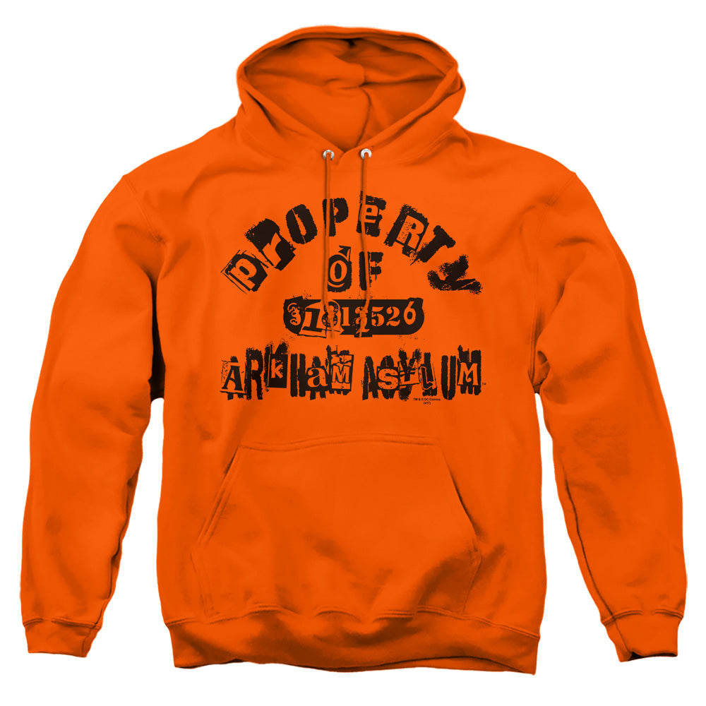 Batman Property Of Arkham Pullover Hoodie