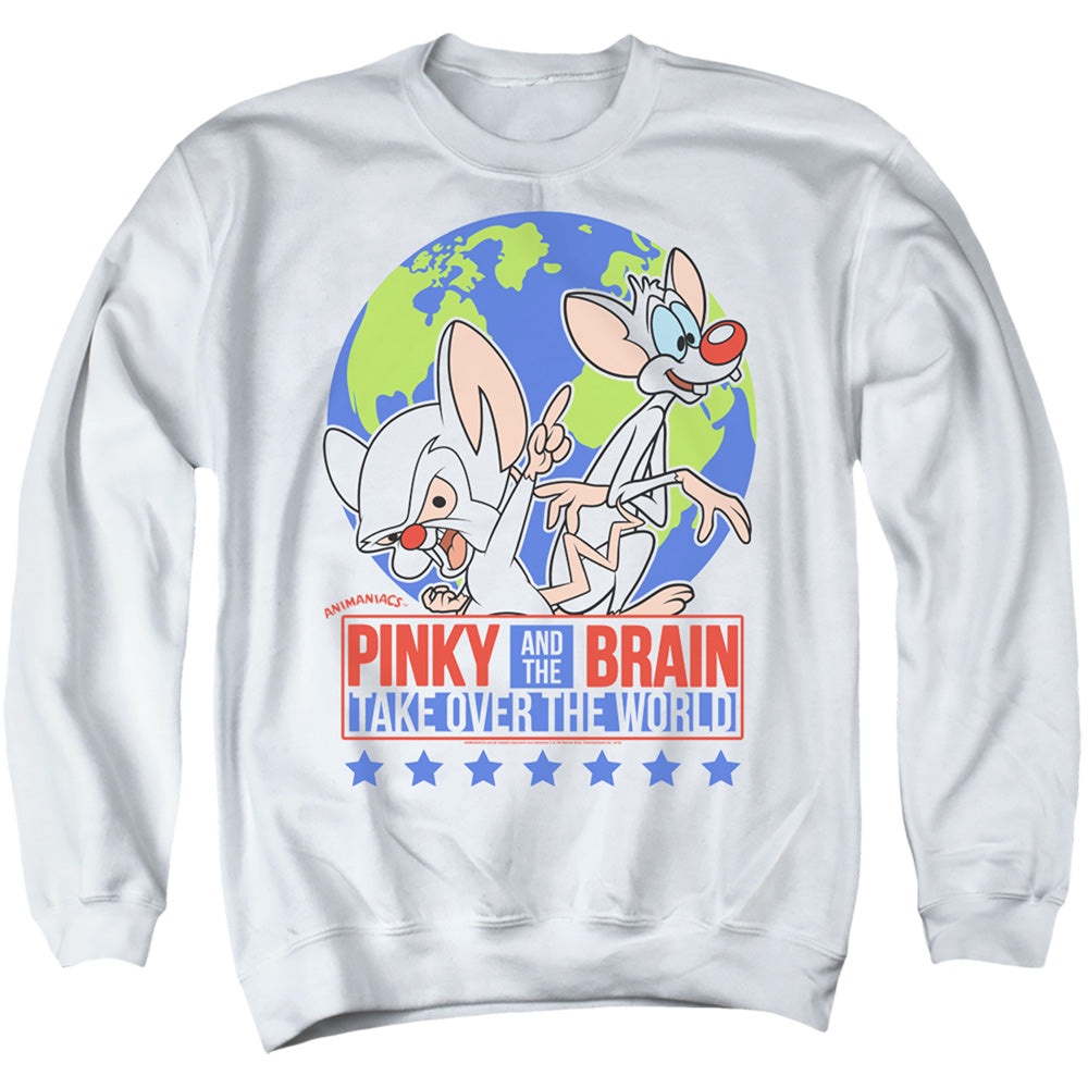 Pinky and the Brain Campaign Crewneck Sweatshirt