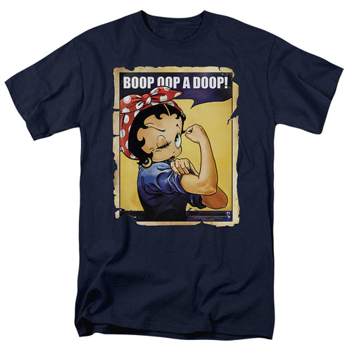 Betty Boop Power Purple T-Shirt