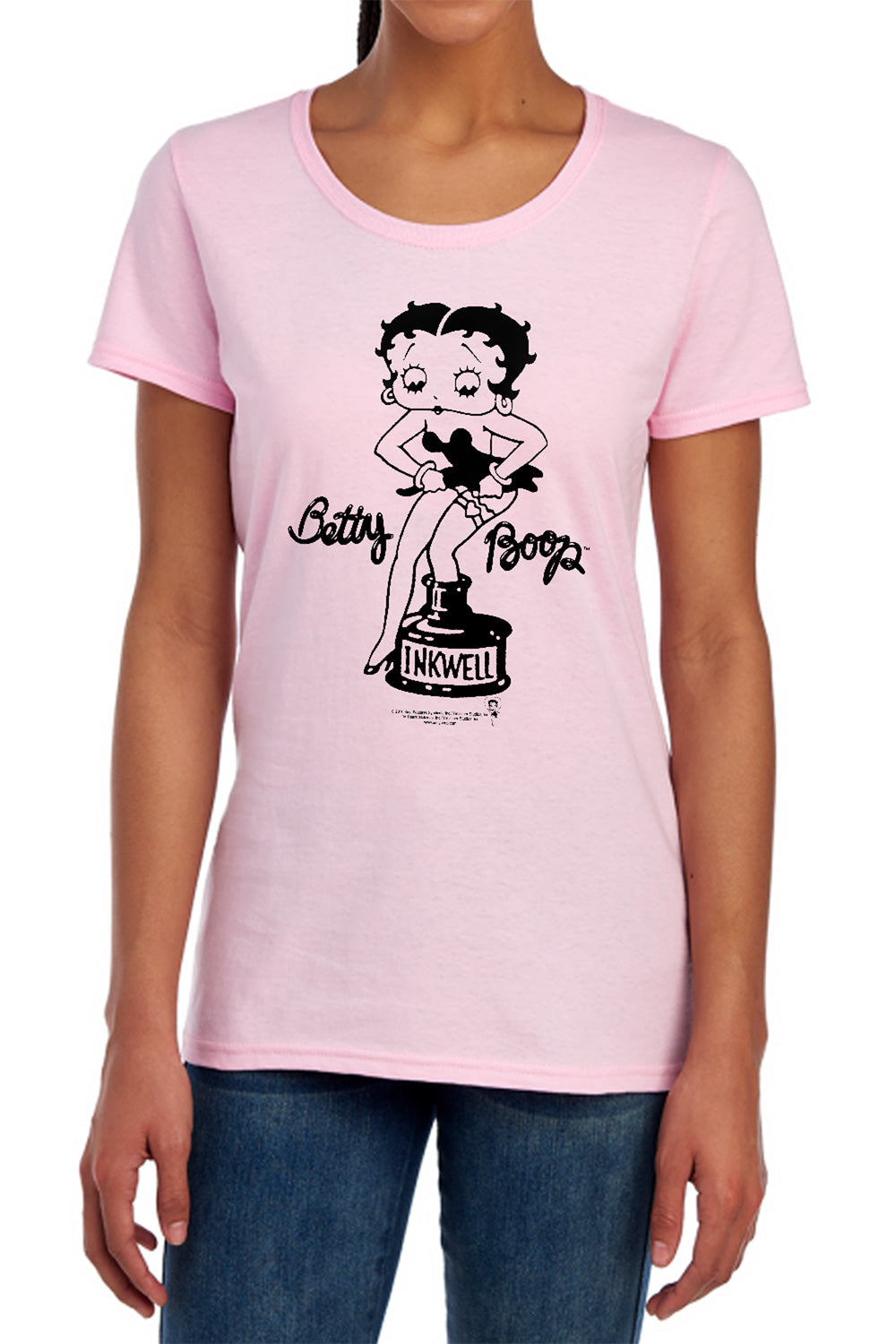 Betty Boop Inkwell Womens T-Shirt