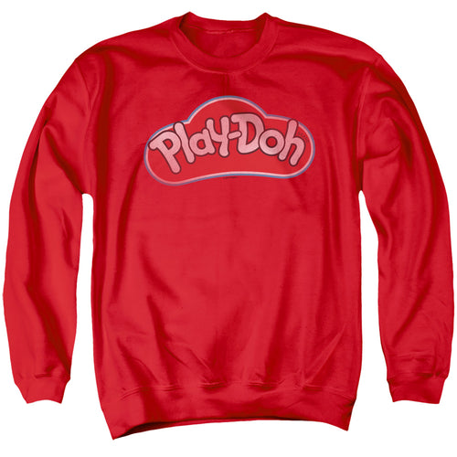 Play-Doh Lid Red Crewneck Sweatshirt