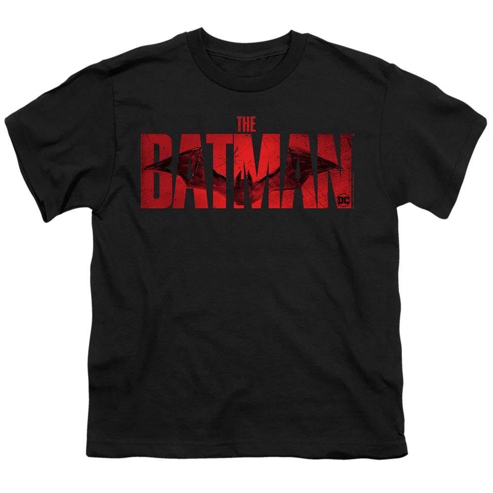 The Batman Crimson Drawn Bat Logo Youth/Toddler T-Shirt