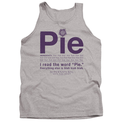 Supernatural I Read the Word Pie Tank Top
